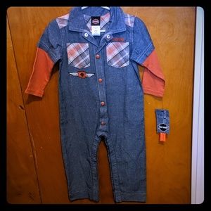 Harley-Davidson toddler jumpsuit